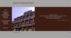 Desktop Screenshot of biodynamik-basel.ch